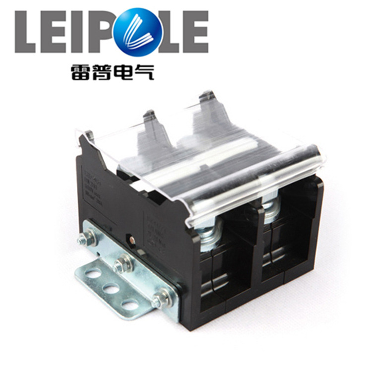 LEIPOLE上海雷普电气UN400大电流端子日式栅栏式接线端子螺钉安装