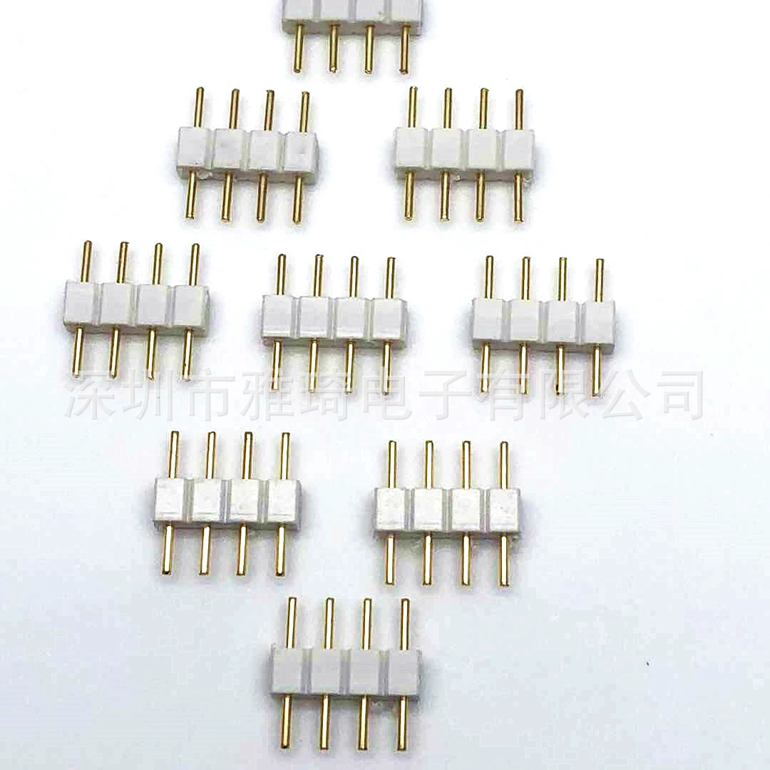 4 свет штыря 5050/3528 РГБ ядра с штырем ядра соединителя 4 светлой БАРА ЖЕНСКОГО штыря 4 пин красочным