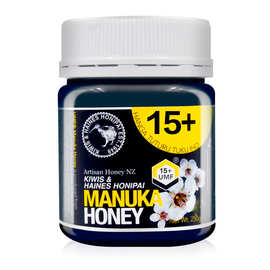 基维氏蜂蜜新西兰原装进口蜂蜜结晶蜜麦卢卡UMF15+蜂蜜250g