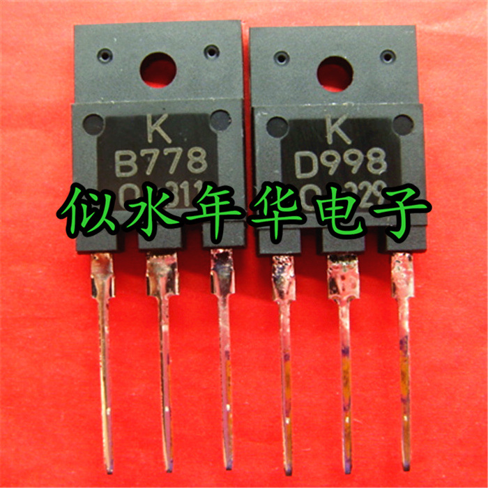 全新原装 三极管 KTB778 KTD998 B778 D998 KB778 KD998 TO-3PF