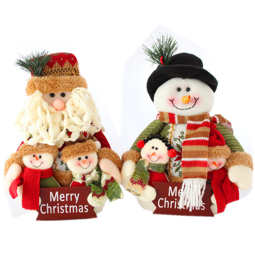 Christmas gifts, Christmas dolls, Christmas family photo, elderly snowman, Christmas decoration supplies, Christmas gifts