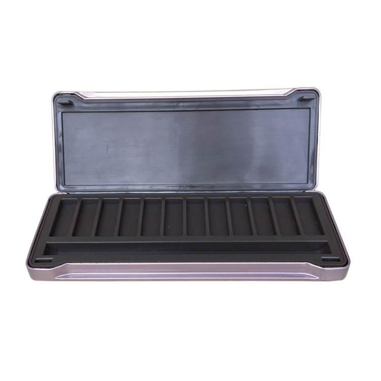 两片马口铁眼影盒 方形翻盖化妆品盒 免费拿样