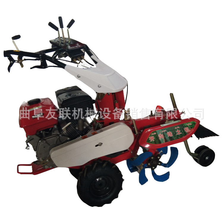 友联柴油电启动开沟机 果园大棚旋耕开沟机 土豆大葱开沟机厂家