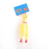 Small funny screaming chicken plastic, toy, anti-stress, pet, makes sounds