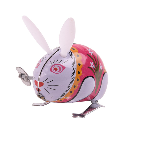 Classic retro wind-up toy for jumping