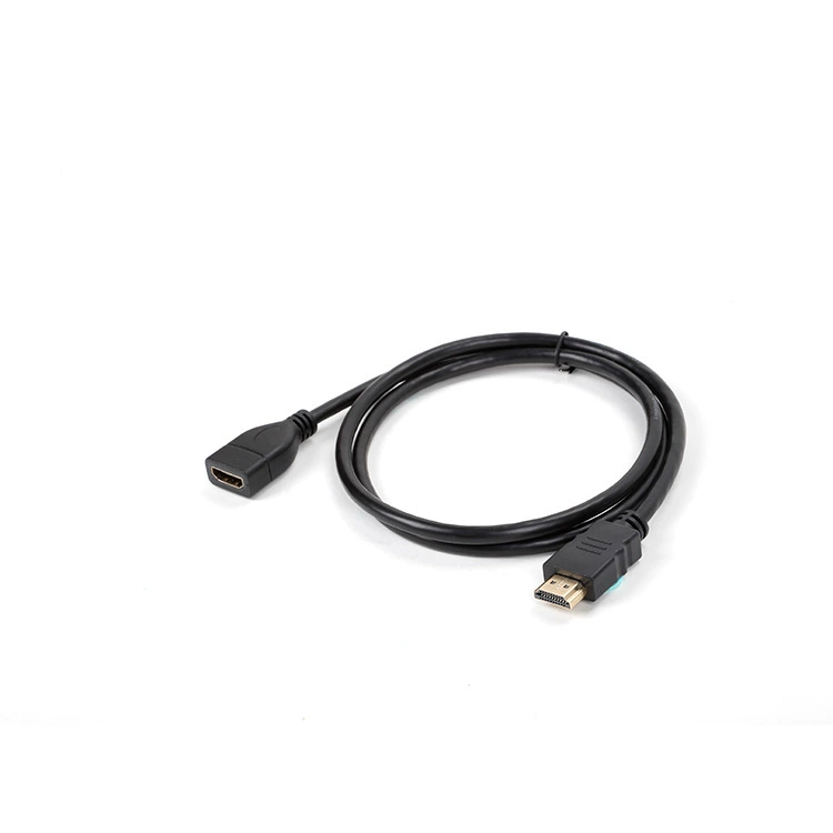 HDMI мужской к HDMI женский удлинительный кабель с большим интерфейсом для компьютера наушников HDMI кабель удлинитель 1080P