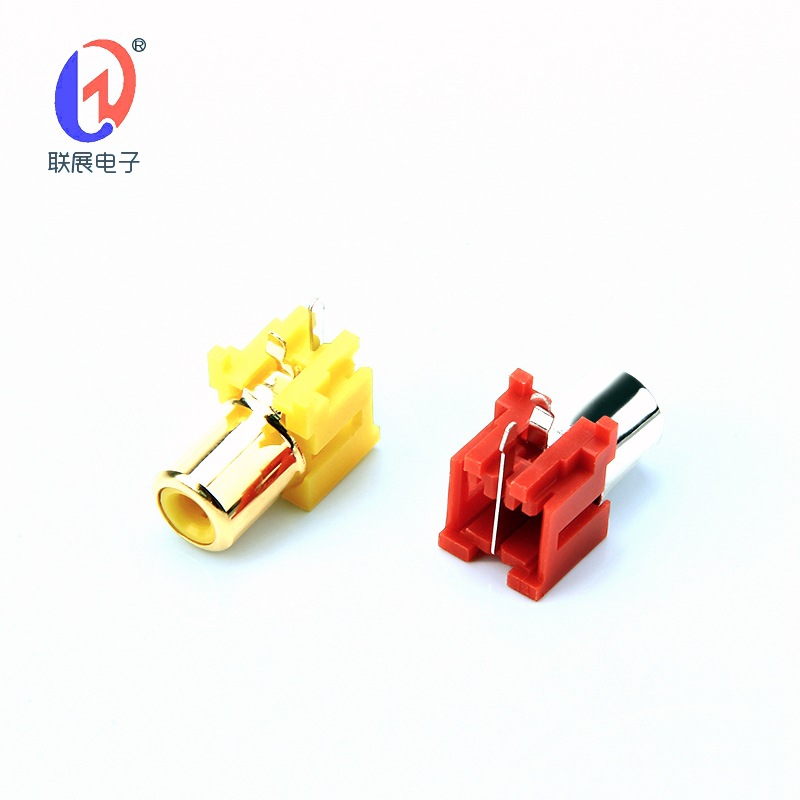 厂家供应音视频插座 AV铜芯插座AV-05系列 RCA插座电源插座