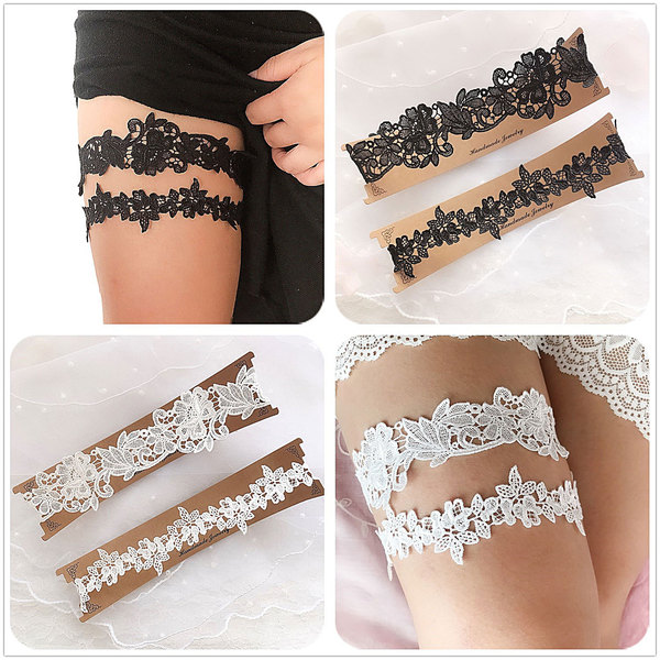 Lace tights for bride