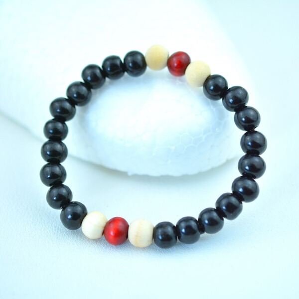 rosary with round beads