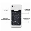 Cross -border sends marble pattern Laika printed mobile phone back sticker double -layer dual -card mobile phone card set