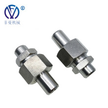 不锈钢锥密封两端焊接式直通管接头 JB/T6383.1-1992液压管接头