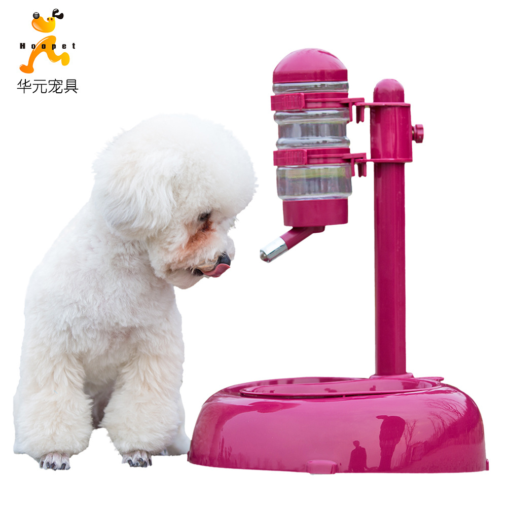 Dispensador de agua para perros Dispensador de agua automático para mascotas Dispensador de agua colgante Teddy CAT tazón de alimentación de agua botella de agua para perros