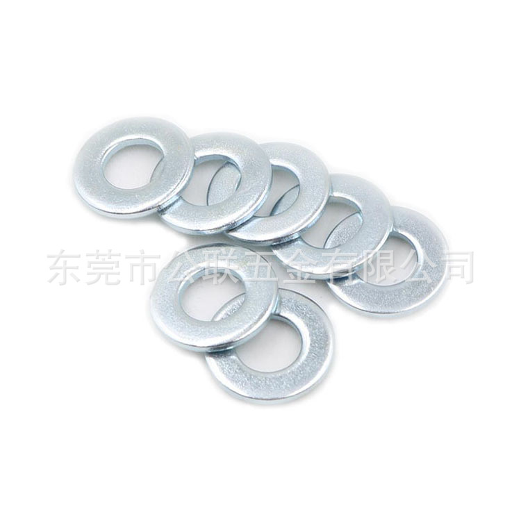 东莞紧固件厂家平垫GB97镀镍锌介子M1.6-M8GB97.1防松垫圈垫片
