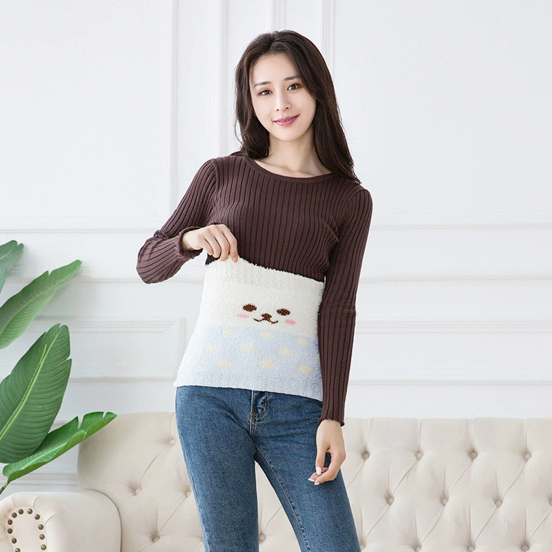 Утолщенная теплая защита талии для взрослых брюшной валик для мужчин и женщин защита живота пояс галстук брюшной Толстая защита живота для весны, осени и зимы