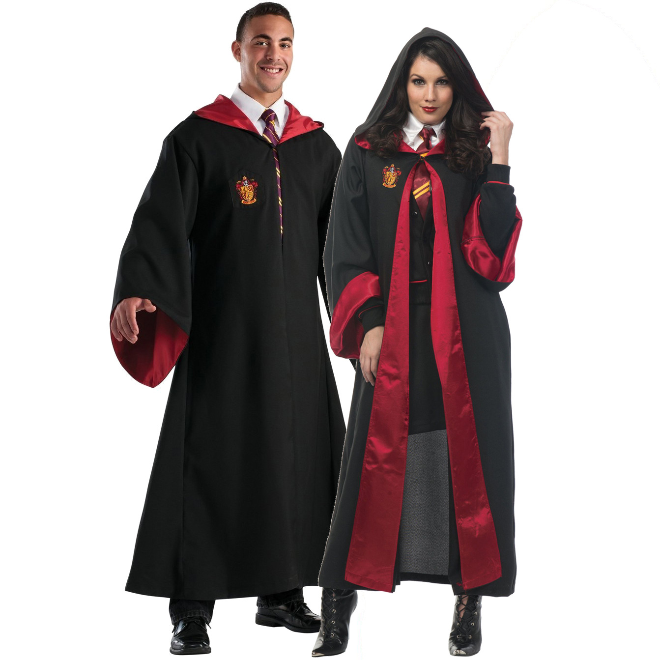 thumbnail image 1 of Disfraces de Halloween 2024 M-XXL Estilo Harry Potter Lanfenduo Uniforme escolar Ropa mágica Disfraz de túnica mágica de Harry Potter para Halloween, 1 of 5