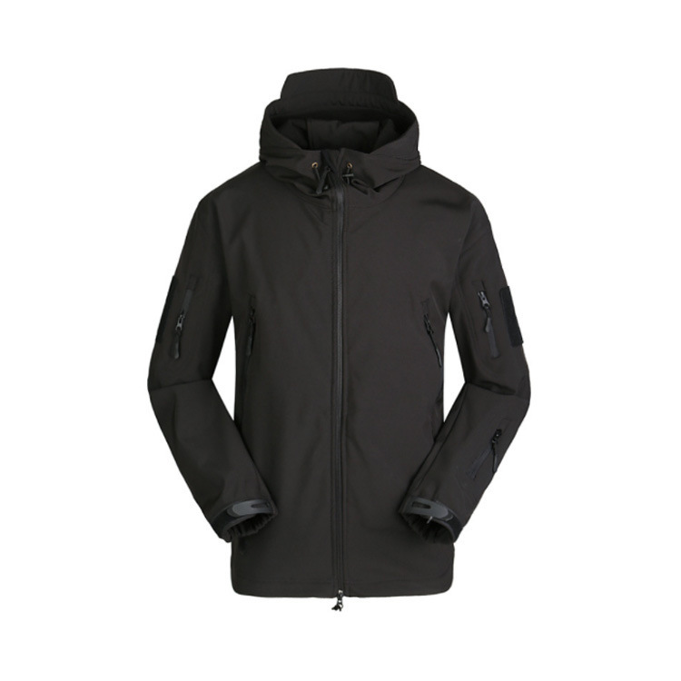 Shark Skin Softshell Jacket Modified Outdoor Jacket Three-In-One Softshell Jacket Cycling and Mountaineering Clothing Fleece Jacket Shark Skin Softshell Jacket Modified Outdoor Jacket Three-In-One Softshell Jacket Cycling and Mountaineering Clothing Fleece Jacket