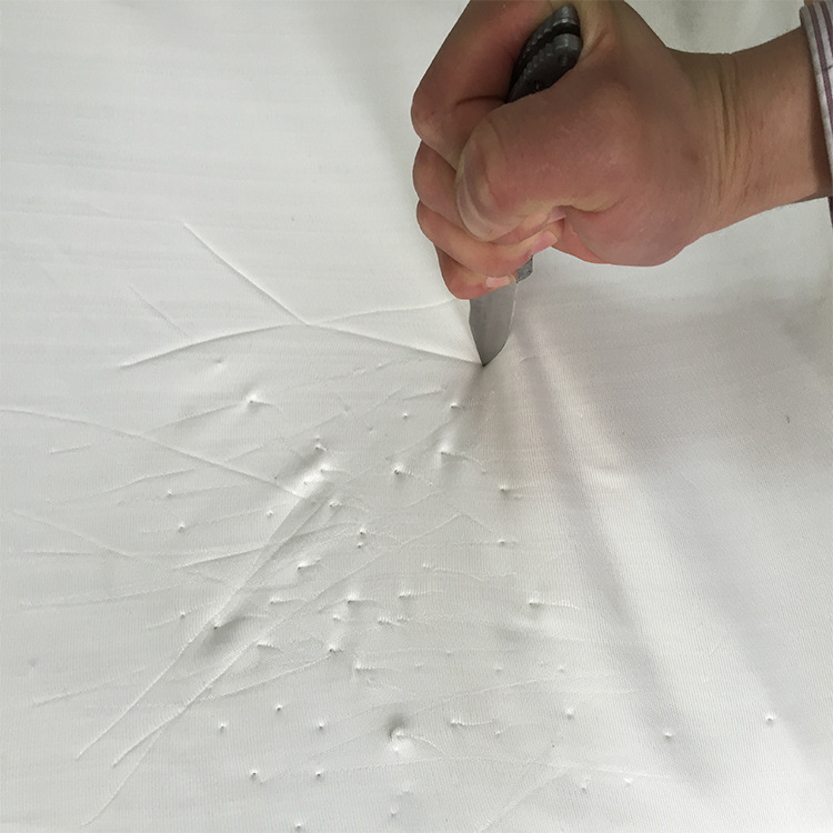 现货 防割面料特殊工艺耐磨户外 耐切割行李包背包面料