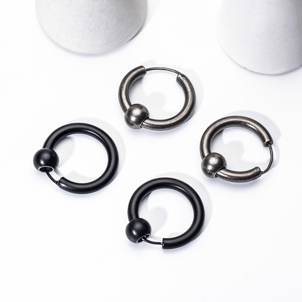 fashionable round beads hip-hop style