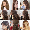 Accessory, metal hairgrip with bow, fashionable ponytail, hairpins, suitable for import, European style