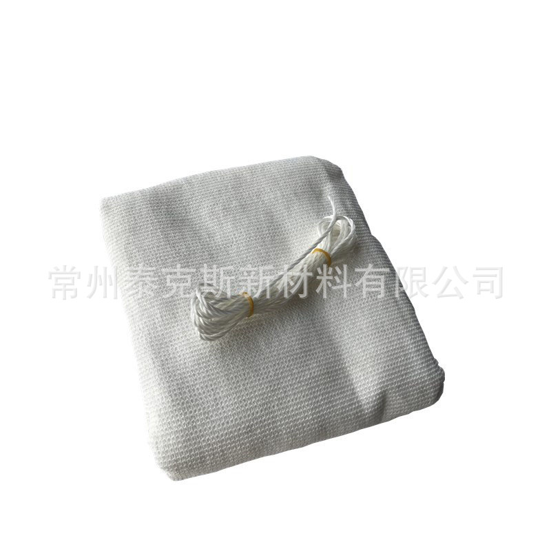 白色遮阳帆防晒网 高质量遮阳帆HDPE高密度聚乙烯网 pe遮阳帆
