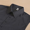 Demi-season shirt, universal black false collar