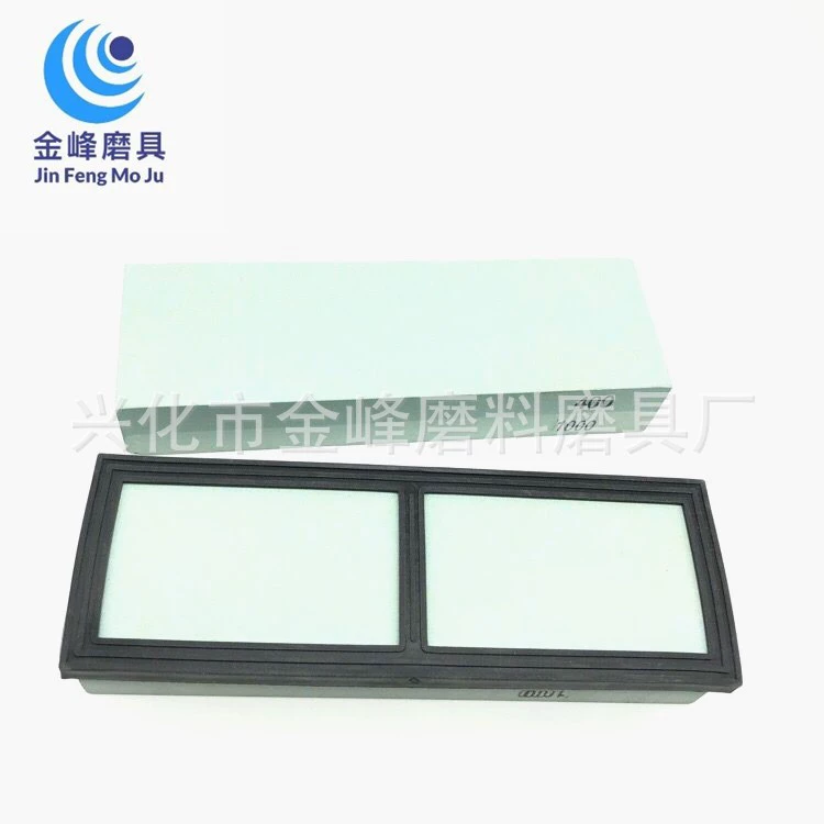 Точильный камень прямой поставки с фабрики 400 меш/1000 меш двусторонний точильный камень 180*60*30 мм с основанием