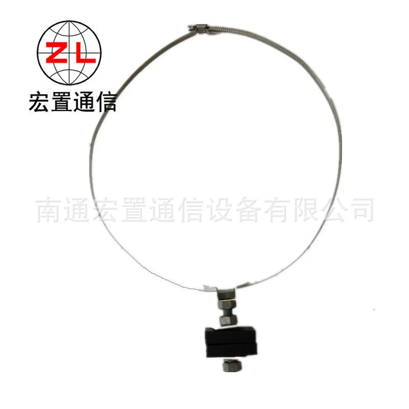 Цзиньхуа ADSS башня свинцовый Зажим стальной ленточный Тип свинцовый зажим Спецификация точка подвешивания Золотой инструмент