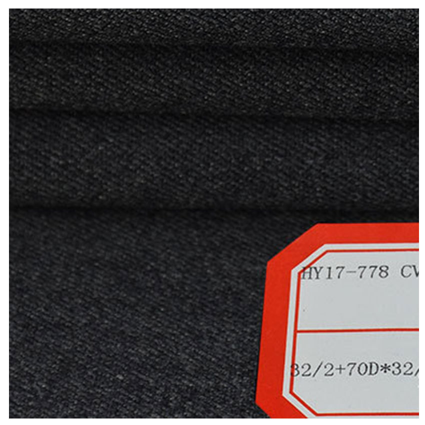 cvc棉涤四面弹工装面料 经纬弹力西装布