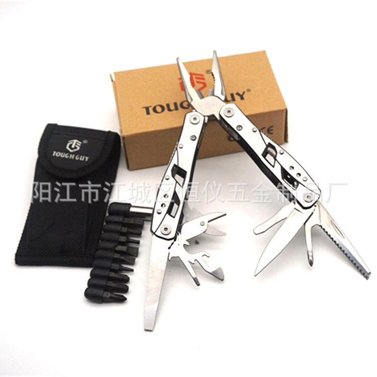 供应 户外多功能组合工具钳折叠工具钳子 4S店汽车礼品多功能钳子
