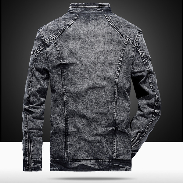 demi-season trend retro denim jacket