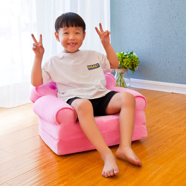 Double-layer folding children's cartoon sofa