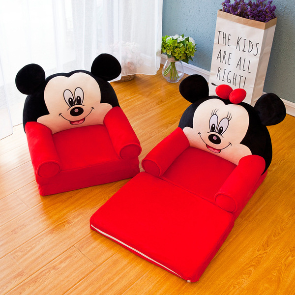 Double-layer folding children's cartoon sofa
