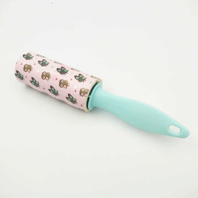 Mini Tear-Off Lint Roller, 30 Sheets, Portable Clothes Hair & Dust Remover, Assorted Patterns