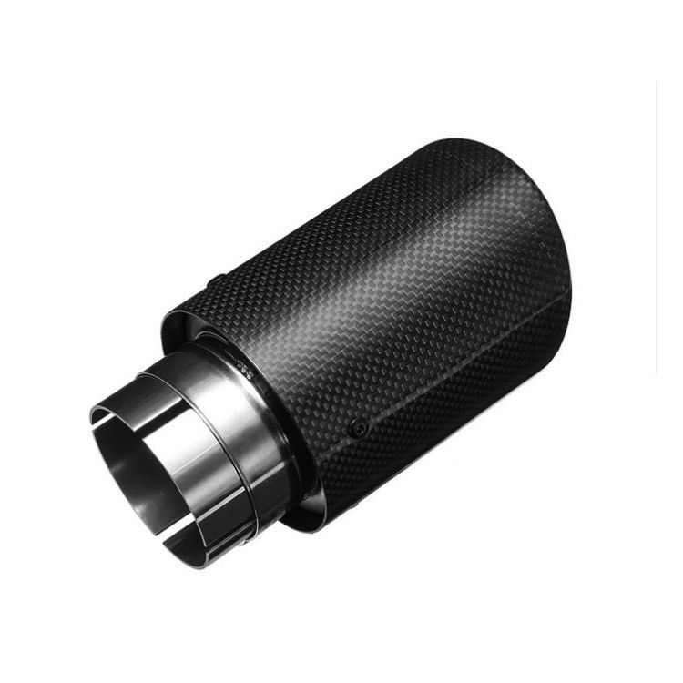 Suministro directo de fábrica 89mm calibre curling boca redonda adecuado para Mercedes-Benz bmw audi Jaguar coche fibra de carbono cola garganta