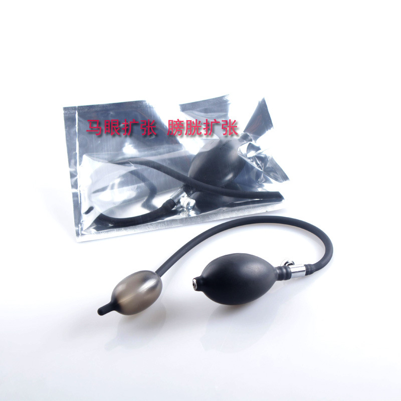 Alternative sexy toys men's inflatable silicone urethral plug horse eye stimulation stick men's urine guide dilator