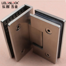 厂家直销玻璃门夹 304不锈钢90度直角浴室门合页淋浴房五金配件