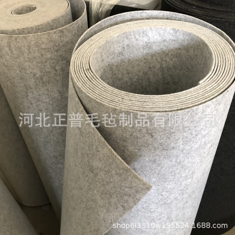 灰色毛毡无纺布 毛毡布 手工不织布 中灰 浅灰 深灰 花灰彩色毛毡