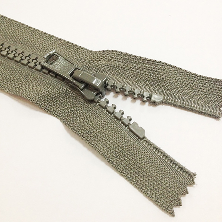 5# resin closed zipper factory direct sales for garment accessories tent zipper