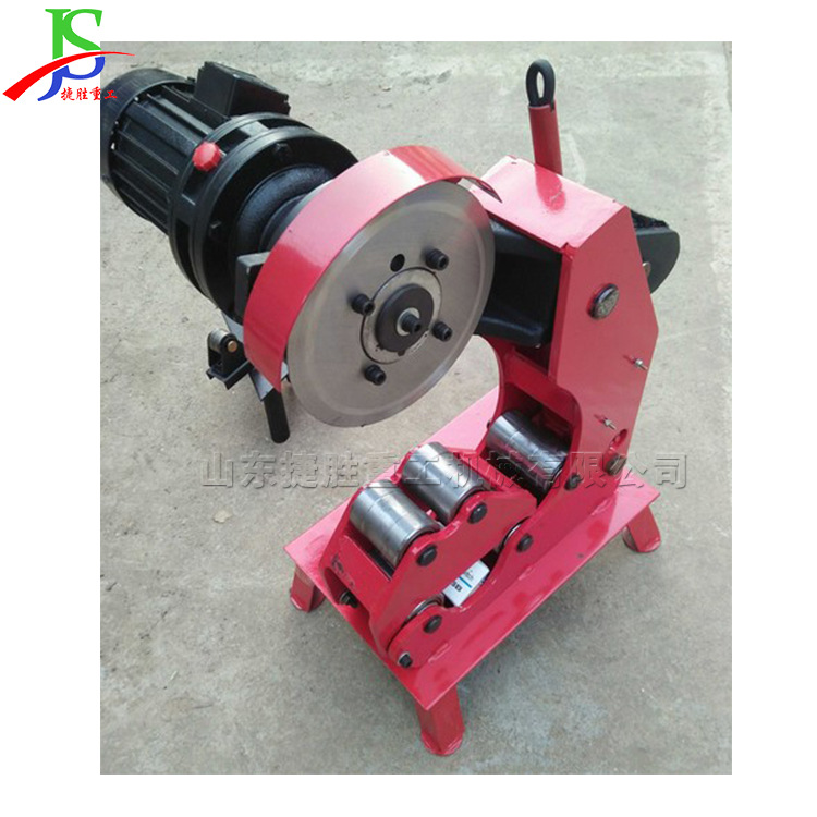 小型大管径切管机 无毛刺镀锌管子切割机 0.75kw钢管断管机销售