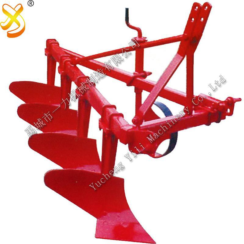 厂家供应销售销售拖拉机带铧犁 耕地犁1L-425四轮农用拖拉机