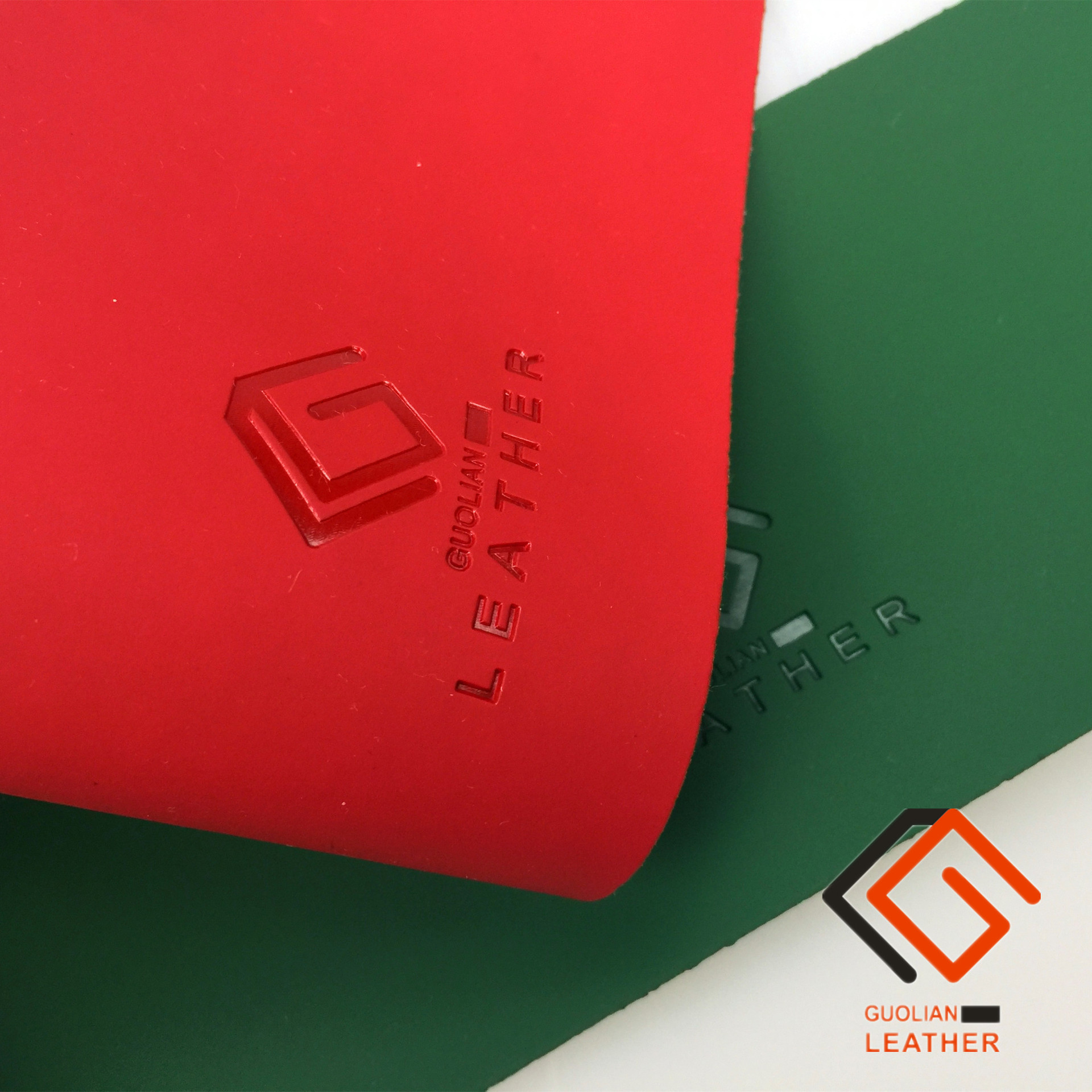 厂家直销 皮革pu压变肤感平纹高温变色磨砂电子笔记本封面包装