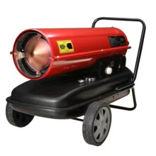 燃油暖风机 大棚加热保温器价格 养殖轮式小太阳暖风炉