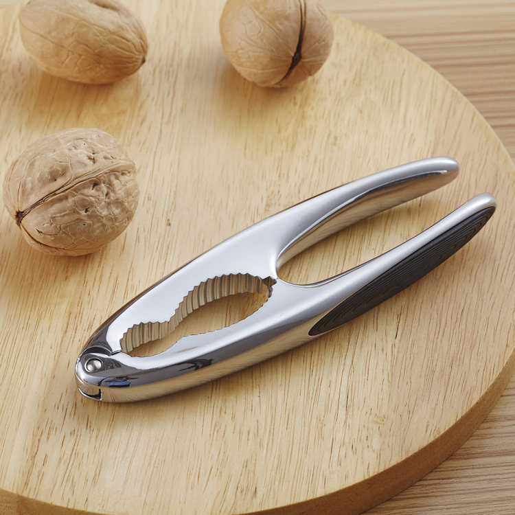 Herramienta para romper nueces con forma de garra de cangrejo, rompe nueces al por mayor, rompe nueces de aleación de zinc, rompe nueces de metal, rompe avellanas.