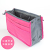 Handheld cosmetic bag with zipper, universal organizer bag, storage system, Korean style