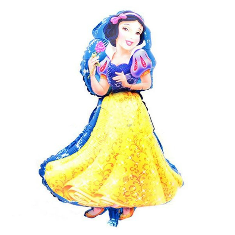 Пластик-воздушный шар Princess Cartoon Balloon, фольга/алюминиевая плёнка, размер 18, украшение для вечеринки (надувной)