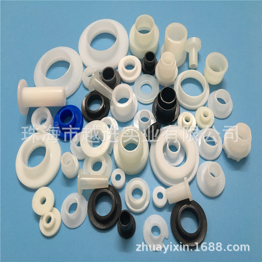 厂家生产 耐磨尼龙轴套 塑料护套 尼龙加工件