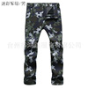 Street sports demi-season windproof velvet ski climbing trousers, increased thickness, plus size