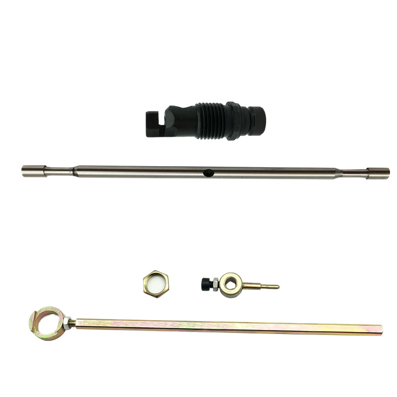 【电钻改装】YT-160A铁皮薄板切割器专用的冲刀杆刀座切圆等配件