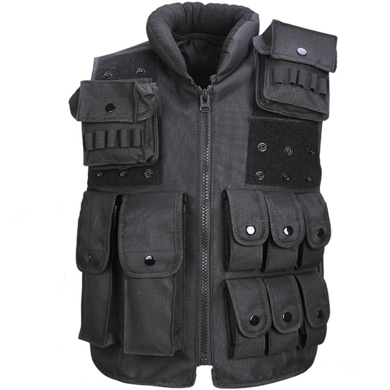 Military Fan Tactical Vest Combat Real Person Cs Multifunctional Battle Vest Outdoor Cosplay Field Protective Equipment