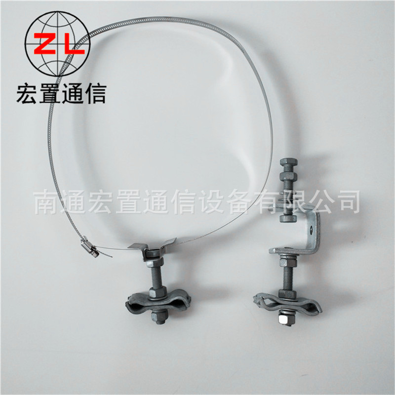 泰安ADSS光缆引下线夹厂家 OPGW光缆杆用引下卡具厂家